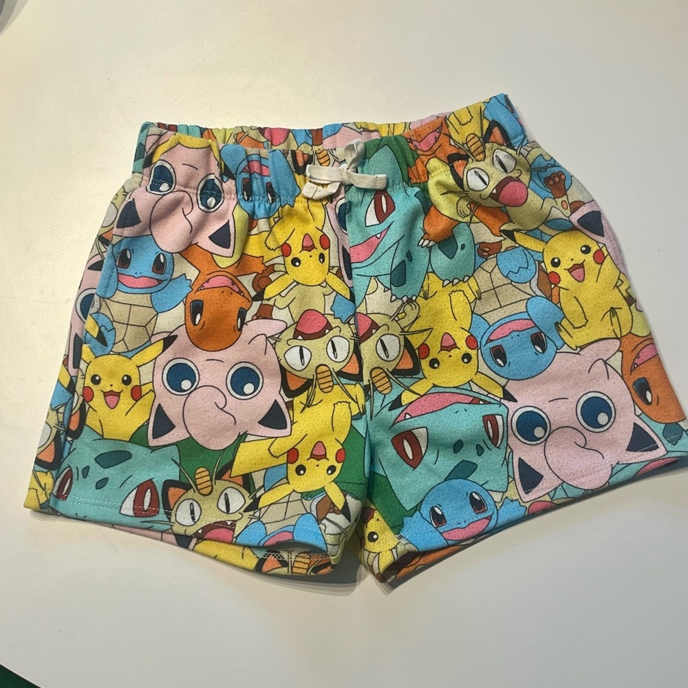 Girls Pokémon Shorts Size 7-8